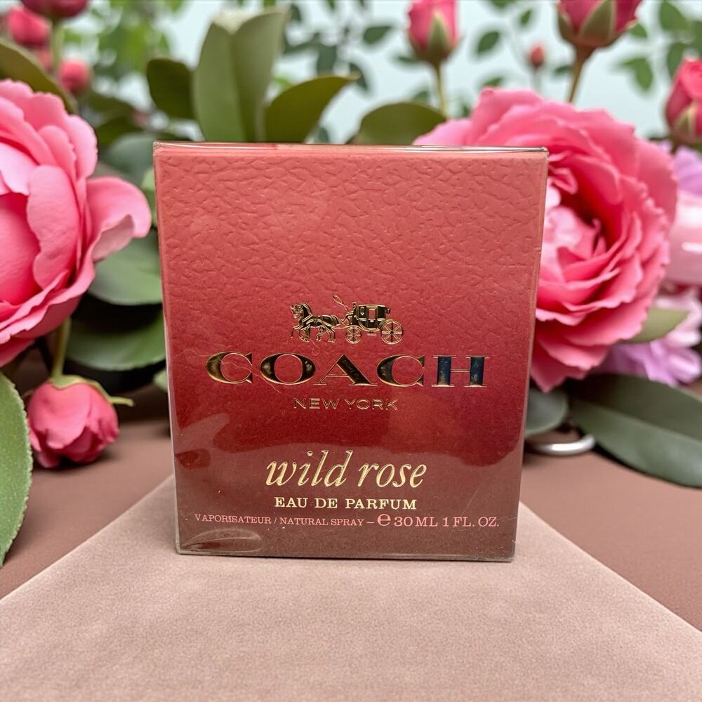 Coach Wild Rose Eau de Parfum 30ml / 1oz – Brand New Sealed in Box